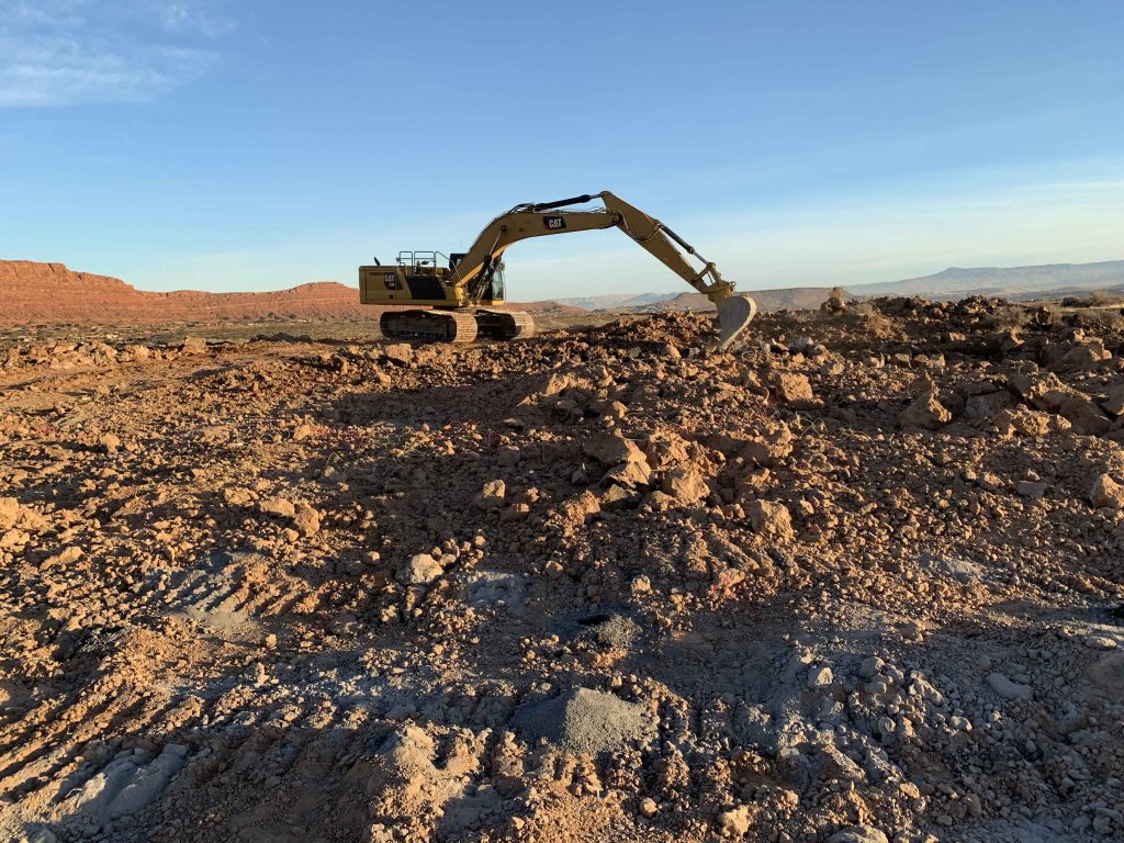 Excavating Black Desert Golf Course